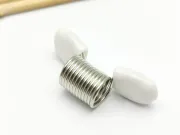 Bead Stopper - opritor margele pe ata 2.7x1.2x1cm alb