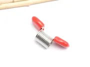Bead Stopper - opritor margele pe ata 2.7x1.2x1cm rosu