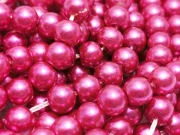 Perle de sticla calitate a 6mm fucsia (sirag)