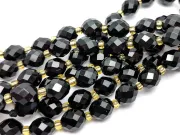 Sirag Scurt Obsidian fatetat oval 8x7mm