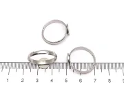 Baza de inel reglabila otel inoxidabil 304 platou 8mm