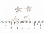 Charm otel inoxidabil 304 stea 13x12mm