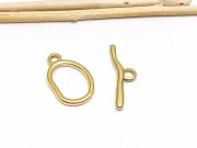 Inchizatoare toggle otel inoxidabil 304 auriu 25x12x2mm