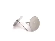 Tortite cu tija otel inoxidabil 316 hipoalergenic platou 10mm (2buc)