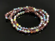 Margele cristal biconic 3mm ametist AB (sirag)