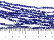 Margele cristal biconic 3mm blue AB (sirag)