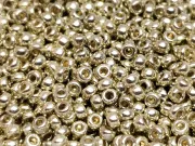 Miyuki Rocailles Rotunde 11/0 Duracoat Galvanized Silver (10g)