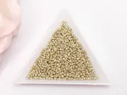 Miyuki Rocailles Rotunde 11/0 Duracoat Galvanized Silver (10g)