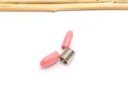 Bead Stopper - opritor margele pe ata 2.7x1.2x1cm rose