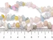 Sirag morganit chips 5~14x4~10mm