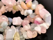 Sirag morganit chips 5~14x4~10mm