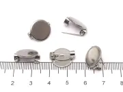 Baza pentru brosa otel inoxidabil 304 platou 12mm