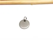 Charm otel inoxidabil 304 banut cu za 10mm