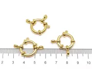 Inchizatoare otel inoxidabil 304 auriu rotunda 19x16x4mm