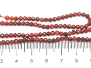 Sirag Cubic Zirconia sfere fatetate 3mm grena