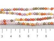 Sirag Cubic Zirconia sfere fatetate 3mm multicolor