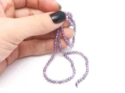 Sirag Cubic Zirconia sfere fatetate 3mm mov