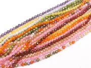 Sirag Cubic Zirconia sfere fatetate 3mm roz