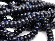 Sirag blue goldstone rondele 4x2mm