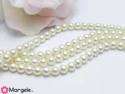 Perle preciosa maxima 6mm light creamrose (1buc)