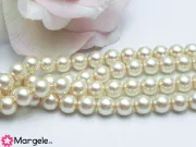 Perle preciosa maxima 8mm cream (1buc)
