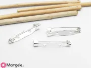 Baza pentru brosa 30x5mm argintiu (1buc)