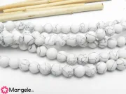 Sirag Howlit natural 6mm alb mat