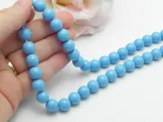 Perle preciosa maxima 10mm aqua blue (1buc)