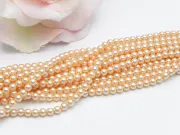 Perle preciosa maxima 4mm peach (1buc)