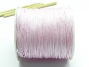 Rola Snur nylon pentru bratari grosime 0.8mm roz pastel (90m)