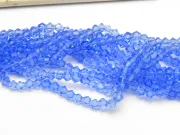 Margele cristal biconic 3~3.5mm albastru deschis (sirag)