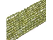 Sirag Cubic Zirconia sfere fatetate 2mm olive