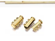 Inchizatoare magnetica cu 3 bucle 20x10x6mm auriu