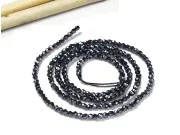 Margele cristal rotund fatetat electroplacat 2mm hematit (sirag)