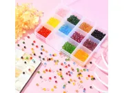 Selectie cristale rondele 4x3mm 960 buc + cutie cadou