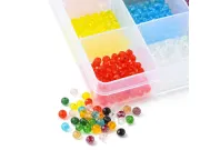 Selectie cristale rondele 4x3mm 960 buc + cutie cadou