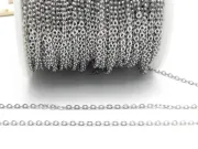 Lant otel inoxidabil 2.5x2x0.5mm (1m)