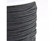 Rola snur nylon pentru bratari grosime 1~1.2mm negru (260m)