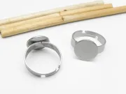 Baza de inel reglabila otel inoxidabil 304 platou 12mm