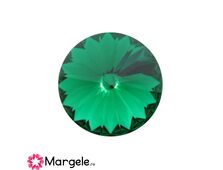 Cristal preciosa rivoli maxima ss47 - 10mm emerald (1buc)