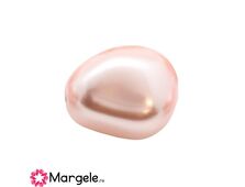 Perle preciosa elliptic 11x9.5mm rosaline (1buc)