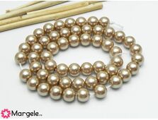 Sirag perle de sticla calitate a 8mm bronz