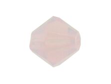 Margele preciosa biconic 4mm rose opal (10buc)