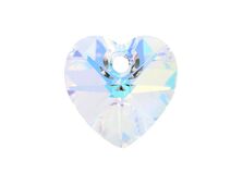 Pandant Preciosa Maxima inima - 10mm crystal AB