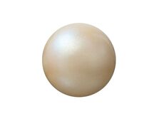 Perle preciosa maxima 10mm pearlescent yellow (1buc)