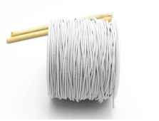 Rola snur elastic alb 1mm (20m)