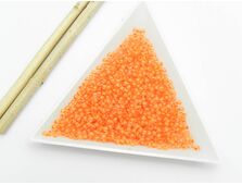 Toho rotunde 11/0 inside color crystal/apricot lined (5g)