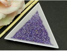 Miyuki delica 11/0 Sparkle Purple Lined Crystal AB (5g)