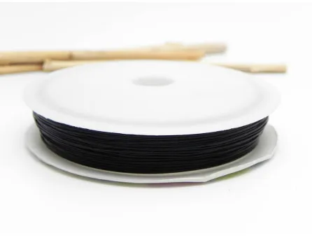 Elastic negru grosime 0.4mm (20m)