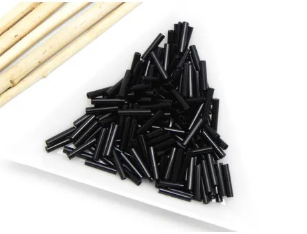 Toho bugle 9mm opaque jet (5g)